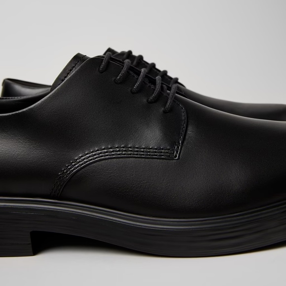 CAMPER Men\'s Black Leather Lace-Up Shoes Size 9 US/42 EU | 9.5 US/43 EU main image 6